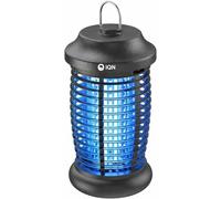Bug Zapper Outdoor, Plug in Electric Mosquito Fly Zapper w/ 15W Light & 4200V Grid & On/Off Switch, Mosquito Traps & Killer for Indoor, Kitchen, Patio, Backyard and More (Noir)