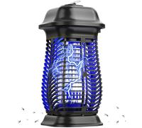 Bug Zapper Piège à mouches d'intérieur avec puissant spot de 20 W, étanche, tue-moustique électrique pour la maison, le jardin, la cour (100 volts)