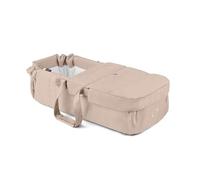 Bugaboo Baby Nest - Nacelle & chancelière 2-en-1, Sangles de Transport, se déplie en Matelas Coton & Tapis de Jeu - Compatible avec Les poussettes, utilisable dès la Naissance - Desert Taupe