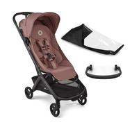 Bugaboo Butterfly 2 Pack Poussette de Voyage - avec Barre de protection et Protection Pluie - Ultra Légère, Pliage à Une Main, Siège Inclinable - De 6 Mois à 4 Ans - Dusty Pink