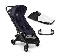 Bugaboo Butterfly 2 Pack Poussette de Voyage - avec Barre de protection et Protection Pluie - Ultra Légère, Pliage à Une Main, Siège Inclinable - De 6 Mois à 4 Ans - Deep Indigo