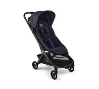 Bugaboo Butterfly 2 Poussette de voyage légère, dimensions cabine, pliable à une main et transportable, avec siège inclinable, panier de stockage, sangle de transport - De 6 mois à 4 ans - Deep Indigo