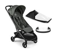 Bugaboo Butterfly 2 Poussette de voyage - Systèmes modulaires avec poignée et housse de pluie - Léger, pliable avec une main, assise inclinable, de 6 mois à 4 ans - Forest Green