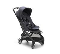 Bugaboo Butterfly Poussette de voyage ultra compacte, légère, pliage en une seconde, poussette de ville très spacieuse pour bébés et jeunes enfants, maniable et confortable, Bleu Tonnerre