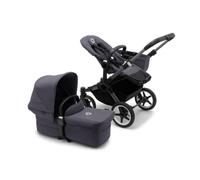 Poussette Bugaboo Donkey 5 mono complète GRAPHITE - STORMY BLUE