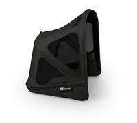 Bugaboo Donkey 6 Capote à fenêtres, extensible pour une couverture supplémentaire et une protection solaire optimale, hydrofuge, compatible avec toutes les poussettes Bugaboo Donkey, Heritage Black