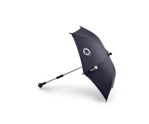 Bugaboo Parasol+, compatible avec toutes les poussettes Bugaboo en tissu avec protection UPF 50+ contre les rayons UV, connexion en un clic et mécanisme facilement réglable, Deep Indigo