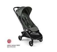 Bugaboo Butterfly 2 Poussette de voyage légère, dimensions cabine, pliable à une main et transportable, avec siège inclinable, panier de stockage, sangle de transport, De 6 mois à 4 ans, Forest Green