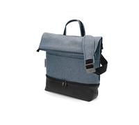 Bugaboo - Sac à langer bleu chiné intérieur bleu clair