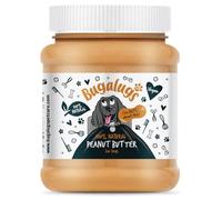 BUGALUGS - Beurre de Cacahuète pour Chiens - 340g - 100 % Naturel - sans Sel ni Sucre - Riche en Protéines - Récompense Saine - Friandise Éducative - Digestion - Vegan - sans Additifs