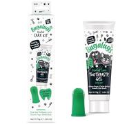 BUGALUGS - Kit Dentaire pour Chiens et Chats - Brosse à Dents + Dentifrice 75 ml - Menthe Fraîche - Soin Complet Haleine Propre & Dents Saines