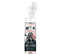 Bugalugs Nettoyant pour pattes de chien sans rinçage en mousse pour chat et chien avec tête de brosse en silicone, produits de toilettage sans eau. Nettoyant de pattes pour chiens pour vaincre les