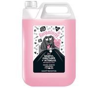 BUGALUGS - Shampooing 3 en 1 pour Chiens - 5L - Framboise et Citron - Nettoie, Adoucit et Démêle - Soin Complet - Usage Professionnel - Vegan - sans Sulfates - Parfum Fruité - Poils Longs