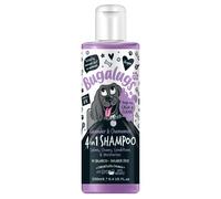 BUGALUGS - Shampooing 4 en 1 pour Chiens - 250ml - Lavande et Camomille - Nettoie, Adoucit, Démêle et Rafraîchit - Soin Complet - sans Sulfates - Vegan - Parfum Apaisant - Usage Fréquent