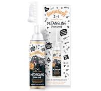 BUGALUGS - Spray Démêlant sans Rinçage pour Chiens - 150ml - Noix de Coco et Citron Vert - Anti-Nœuds - Pelage Brillant - Vegan - Soin Quotidien - sans Sulfates - Parfum Exotique