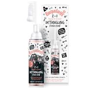 BUGALUGS - Spray Démêlant sans Rinçage pour Chiens - 250ml - Papaye et Noix de Coco - Anti-Nœuds - Pelage Doux et Brillant - Usage Quotidien - Vegan - sans Sulfates - Soin Naturel
