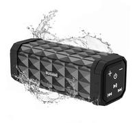 BUGANI Enceinte Bluetooth puissante, Enceintes Portable Bluetooth 5.4,24W Stéréo, Appariage TWS,Enceinte sans Fil,Haut-Parleur Étanche IPX5,AUX,pour l'extérieur/La Fête/Voyage Noir