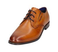 bugatti 312-AFY02 Chaussures Basses à Lacets pour Homme, Cognac, Largeur 42 UE, Marron, 42 EU Large