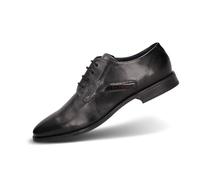 bugatti 312-afy04-Chaussures Homme-Noir-Taille Chaussures Basses à Lacets, 45 EU Large