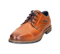 bugatti 312-AQS01 Chaussures Basses à Lacets pour Homme, Cognac, Largeur 45 UE, Cognac, 45 EU Large