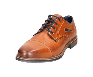 bugatti 312-AQS01 Chaussures Basses à Lacets pour Homme, Cognac, Largeur 45 UE, Cognac, 45 EU Large