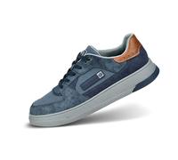 bugatti 322-aa509-Lacets pour Homme, Bleu Foncé, Chaussures Basses à Lacets, 44 EU