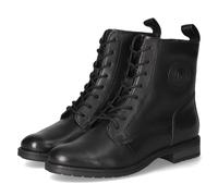 bugatti 414-AFS3S-4000-1000 SP Bottes à lacets en cuir lisse pour femme Noir, Noir , 38 EU