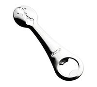 BUGATTI 43-7080CR Kiss Ouvre Bouteille Zamak INOX 14,5 X 4,2 X 1 cm