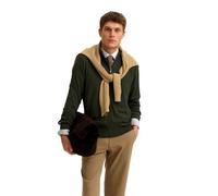 bugatti 7600-85510d Cardigan, Vert Olive 190, XXL Homme