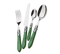 Couvert 50 Pièces Bugatti Aladdin Acier inoxydable ALC4M-S4266 Vert