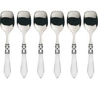 BUGATTI ALC1T-N4218 Aladdin Ménagère de 6 Pièces Cuiller à Glace Acier/ABS Transparent 21 x 18 x 3 cm