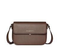 bugatti Almata sac à épaule femme S, petit sac bandoulière, pochette en cuir synthétique, marron
