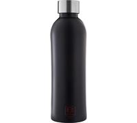 Bugatti B Bottles Twin Bouteille Isotherme 250 Ml Matt Black Garde Les Liquides Chauds Pendant 12h Froid Pendant 24h La Glace Pendant 36h Bouteille Acier Inoxydable 18/10 Écologique Noir