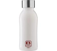 Bugatti B Bottles Twin Bouteille Isotherme 350 Ml White Garde Les Liquides Chauds Pendant 12h Froid Pendant 24h La Glace Pendant 36h Bouteille Acier Inoxydable 18/10 Écologique Blanc