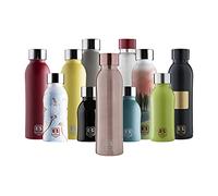 BUGATTI B Bottles Twin Bouteille Isotherme Garde Les liquides Chauds Pendant 12h Froid Pendant 24h la Glace Pendant 36h Bouteille Acier Inoxydable 18/10 écologique (Pink Brushed, 500)