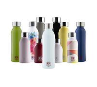 BUGATTI B Bottles Twin Bouteille Isotherme Garde Les liquides Chauds Pendant 12h Froid Pendant 24h la Glace Pendant 36h Bouteille Acier Inoxydable 18/10 écologique (Light Blue, 500)