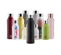 Bugatti B Bottles Twin Bouteille Isotherme Garde Les liquides Chauds Pendant 12h Froid Pendant 24h la Glace Pendant 36h Bouteille Acier Inoxydable 18/10 écologique (Matt Black, 800)