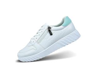 bugatti Baskets 445-aqh02 pour Femme, Blanc Vert Clair., 36 EU
