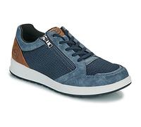 bugatti Homme Baskets décontractées avec Fermeture éclair, Semelle extérieure résistante, Bleu Foncé, 42 EU