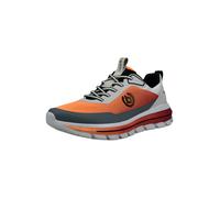 bugatti Baskets basses anthracite / gris clair / orange foncé, Taille 42