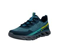 bugatti Baskets basses bleu marine / bleu cyan / jaune, Taille 42