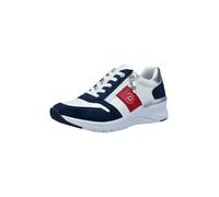 bugatti Baskets basses bleu marine / rouge / blanc, Taille 38