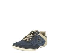 bugatti Baskets basses 'Canario' beige / marine / bleu foncé, Taille 40