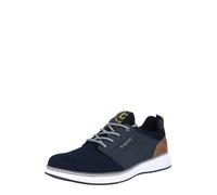 bugatti Baskets basses 'Colby' bleu foncé / marron / moutarde, Taille 42
