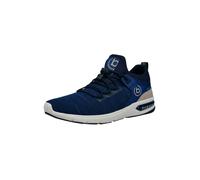 bugatti Baskets basses écru / bleu marine / blanc, Taille 43