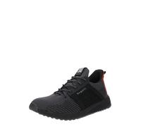 bugatti Baskets basses gris / rouge orangé / noir, Taille 43
