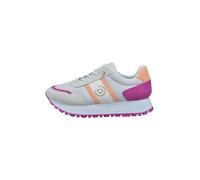 bugatti Baskets basses gris / violet / orange / blanc, Taille 42