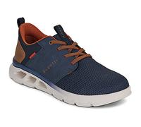 bugatti Chaussure de sport à lacets bleu foncé / marron, Taille 44
