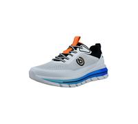 bugatti Man Herren sportliche Schnürer, Männer Schnürhalbschuhe,Lace-up Shoes,Low-tie,Schnuerschuhe,Schnuerer,Leger,White/Black (2010),40 EU/EU UK