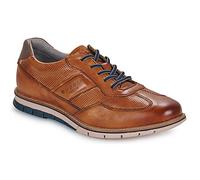 Bugatti Baskets homme Simone à lacets, cuir finition à la main, cognac Taille 44